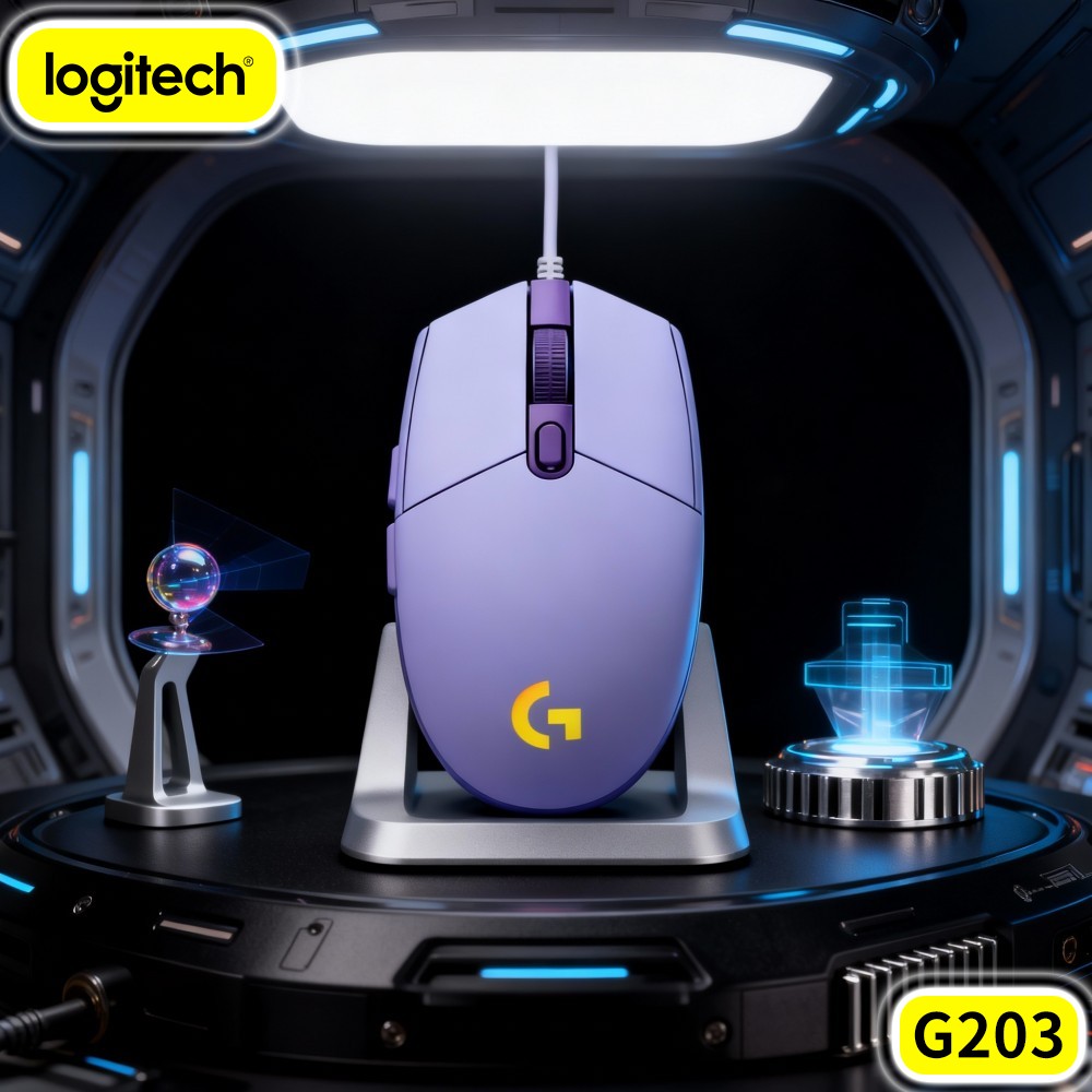 Logitech Mouse G203 - Logitech G203 Kablolu Oyun Mouse'u Anında