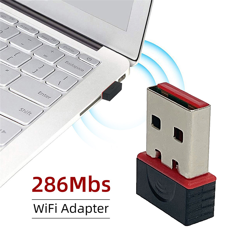 Power Over Ethernet - 2.4 Ghz Kablosuz Mini USB WiFi