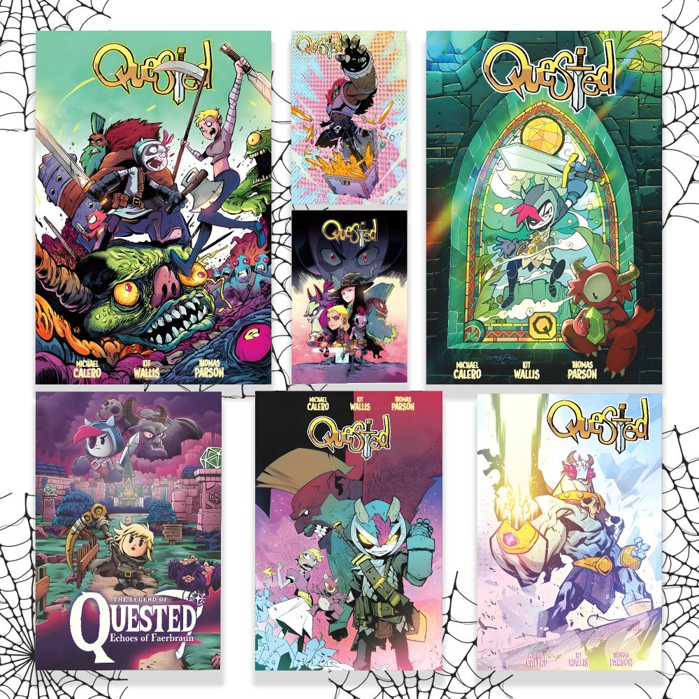 Office Quest - Brand Quested Poster Grafik Duvar Sanatı