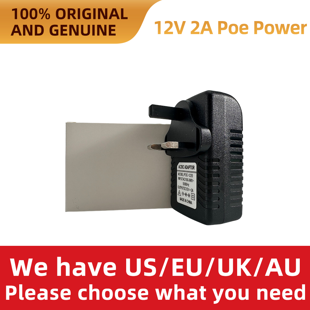 Power Over Ethernet - 12V 2A POE Enjektör, 24W, 10/100Mbps,