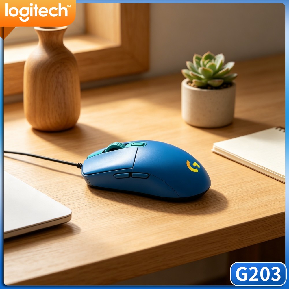 Logitech Mouse G203 - Logitech G203 Kablolu Oyun Mouse'u Hızlı