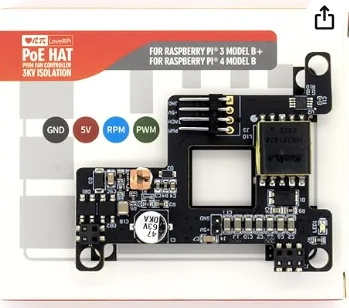 Power Over Ethernet - LoveRPi PoE HAT Ethernet Üzerinden Güç