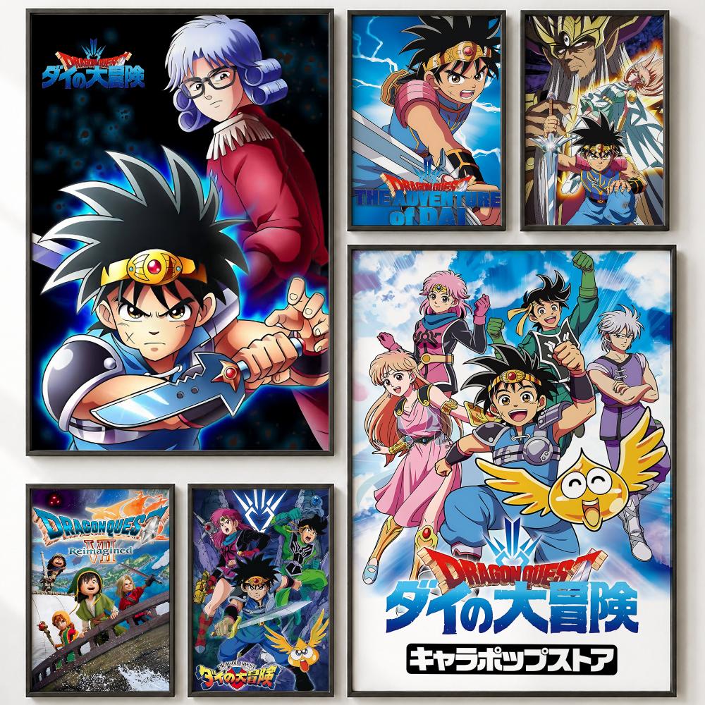 Office Quest - Dragon Quest RPG posteri, yüksek çözünürlüklü,