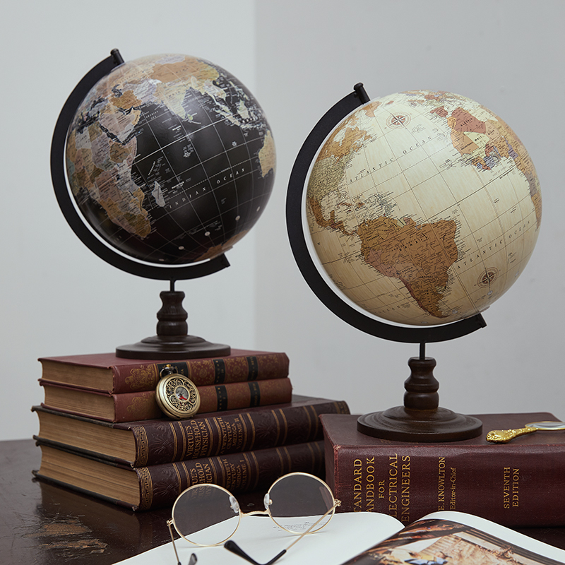 Office Technologies - Dünya Globo Mapa vintage avrupa küre