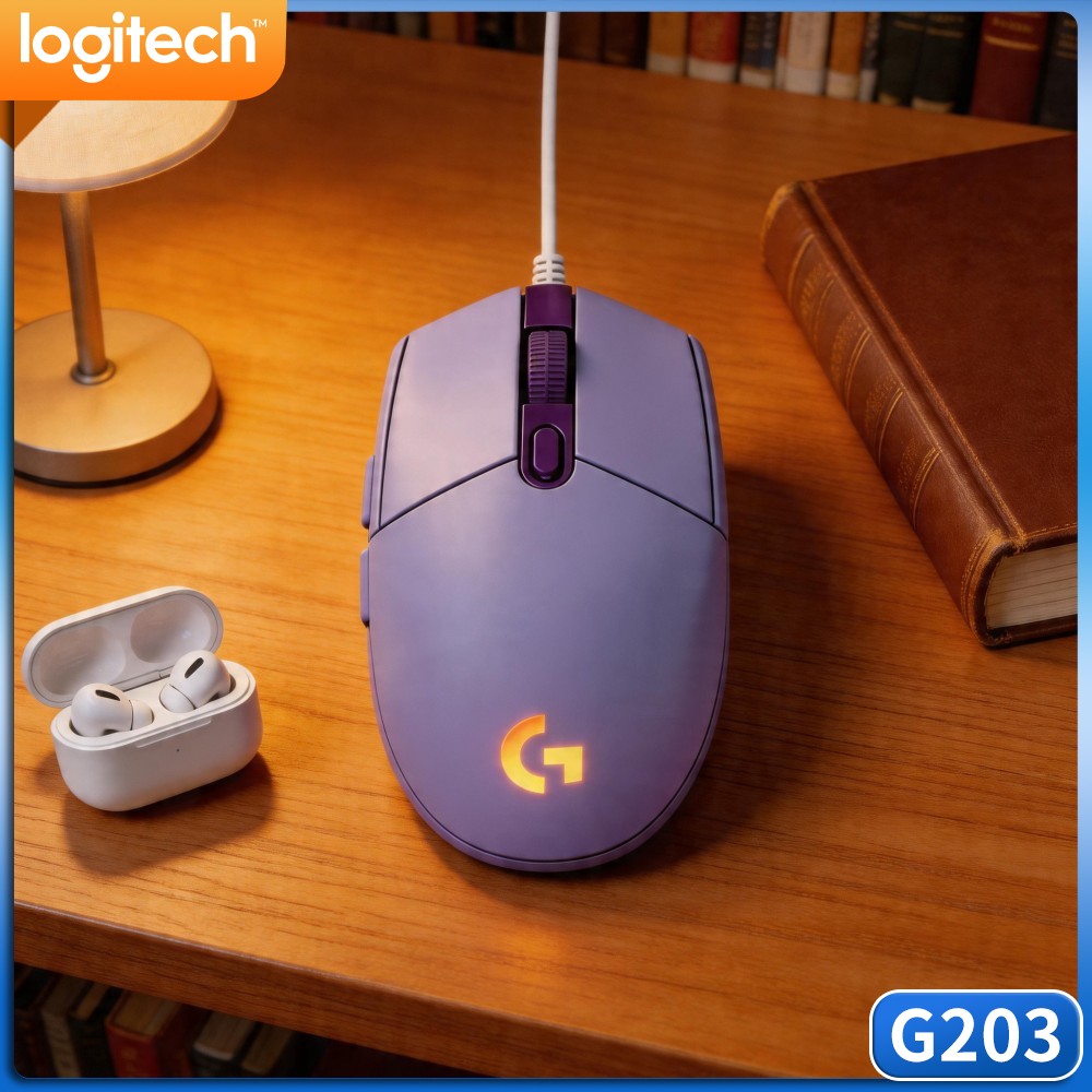 Logitech Mouse G203 - Logitech G203 Kablolu Oyun Mouse'u Sağlam