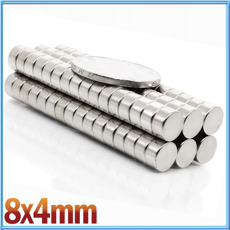 Office Technologies - Yuvarlak 8x4mm Mıknatıs 10/50/200/1000 adet 8*4mm