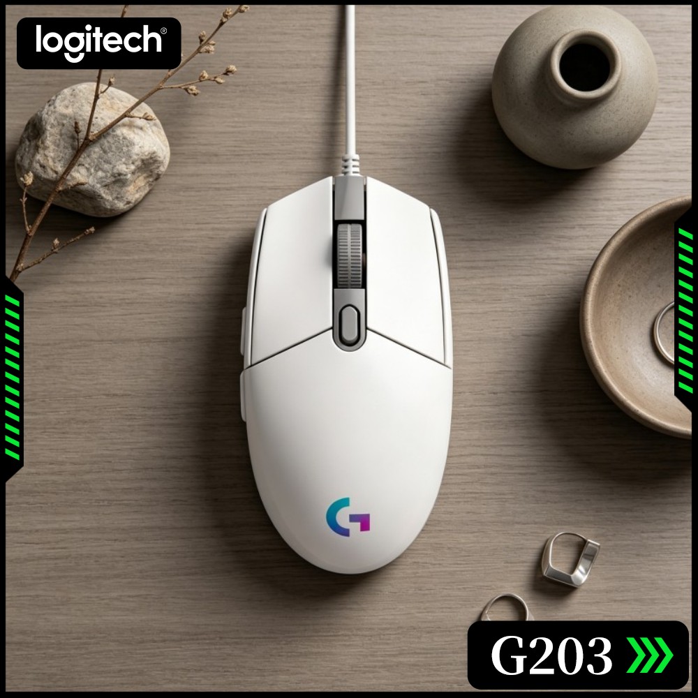Logitech G203 Kablolu Oyun Mou - Logitech Mouse G203 incelemesi ve fiyatı