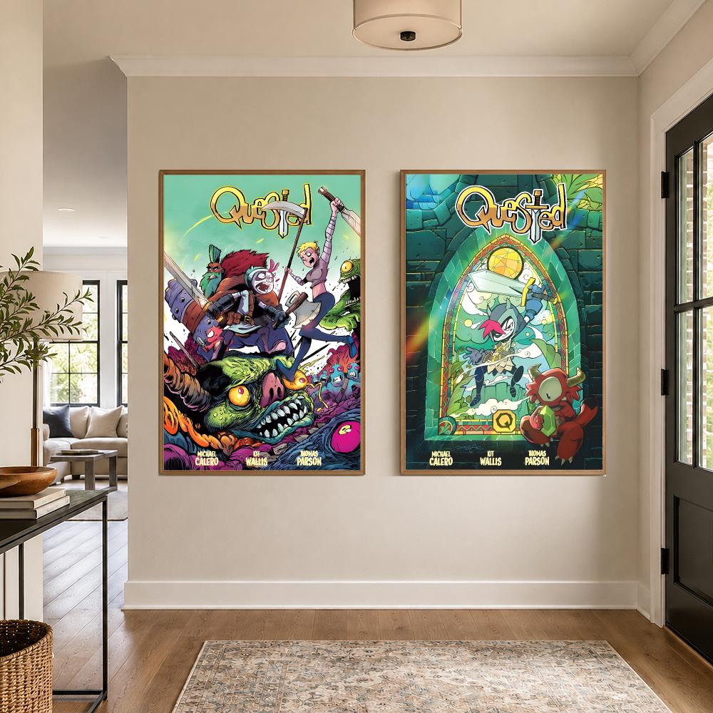 Brand Quested Poster Grafik Du - Office Quest incelemesi ve fiyatı