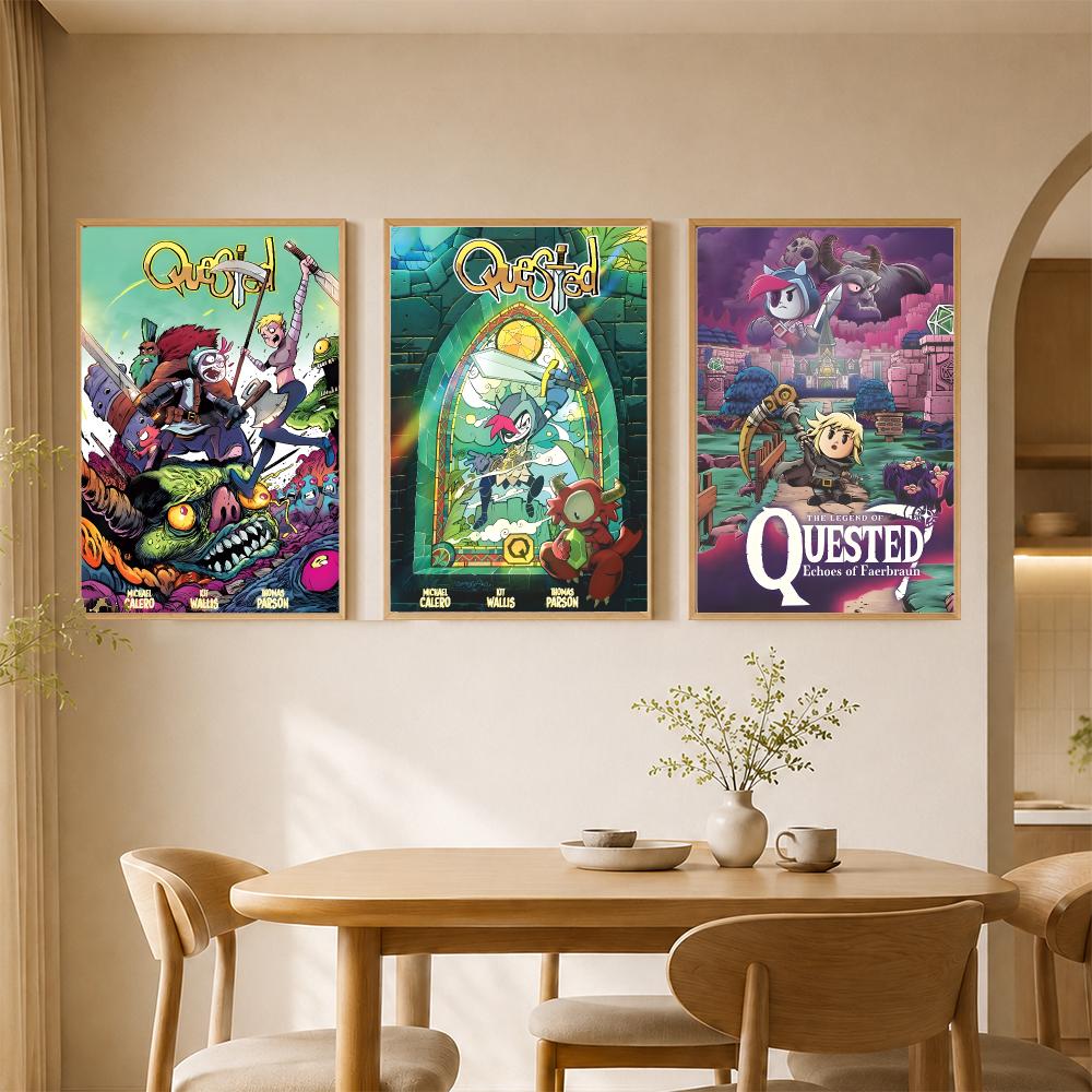 Brand Quested Poster Grafik Du - Office Quest incelemesi ve fiyatı