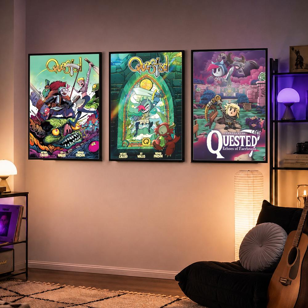 Brand Quested Poster Grafik Du - Office Quest incelemesi ve fiyatı