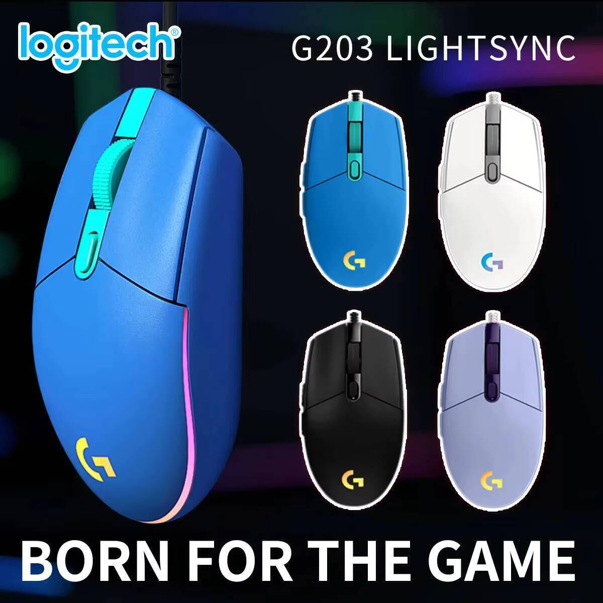 Logitech G203 Kablolu RGB Oyun - Logitech Mouse G203 incelemesi ve fiyatı