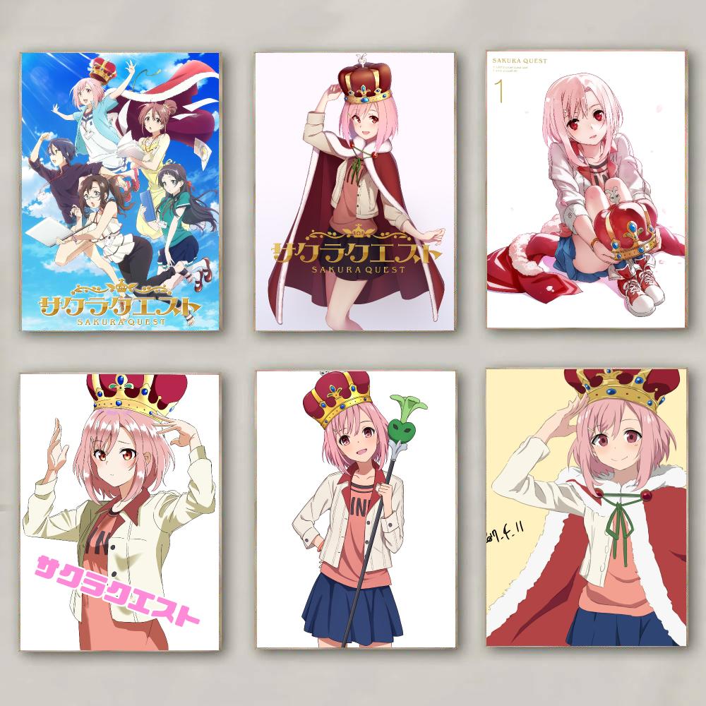 Anime S-Sakura Quest-T Poster  - Office Quest incelemesi ve fiyatı