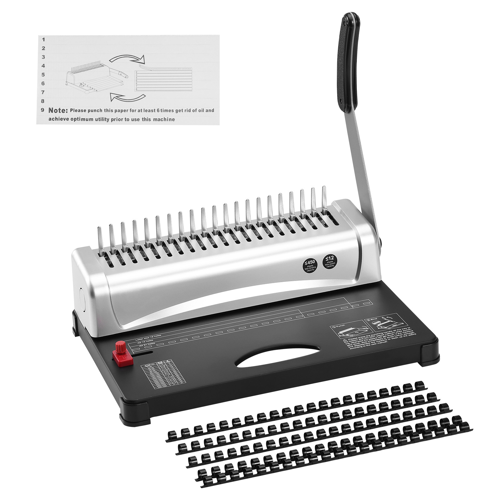 VEVOR Ciltleme Makinesi, 21 De - Binding Machine Comb incelemesi ve fiyatı