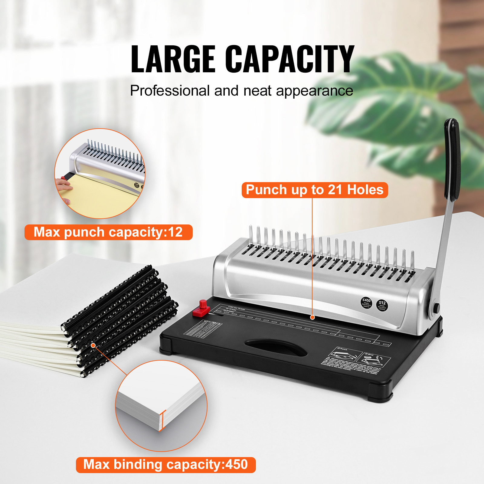 VEVOR Ciltleme Makinesi, 21 De - Binding Machine Comb incelemesi ve fiyatı