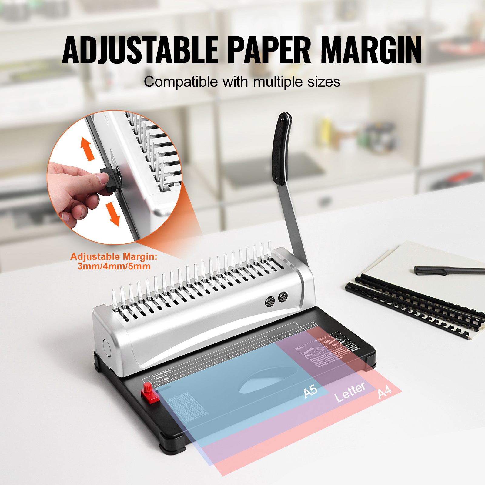 VEVOR Ciltleme Makinesi, 21 De - Binding Machine Comb incelemesi ve fiyatı
