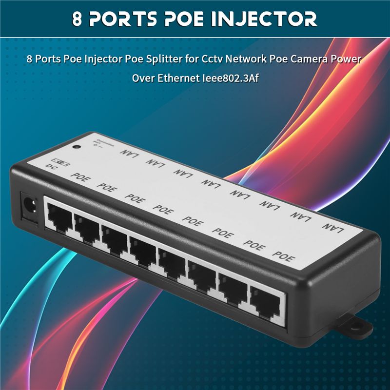 PHILE-8 Bağlantı Noktalı Poe E - Power Over Ethernet incelemesi ve fiyatı
