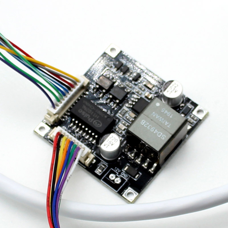 CCTV POE Modülü PCB Kartı Ethe - Power Over Ethernet incelemesi ve fiyatı