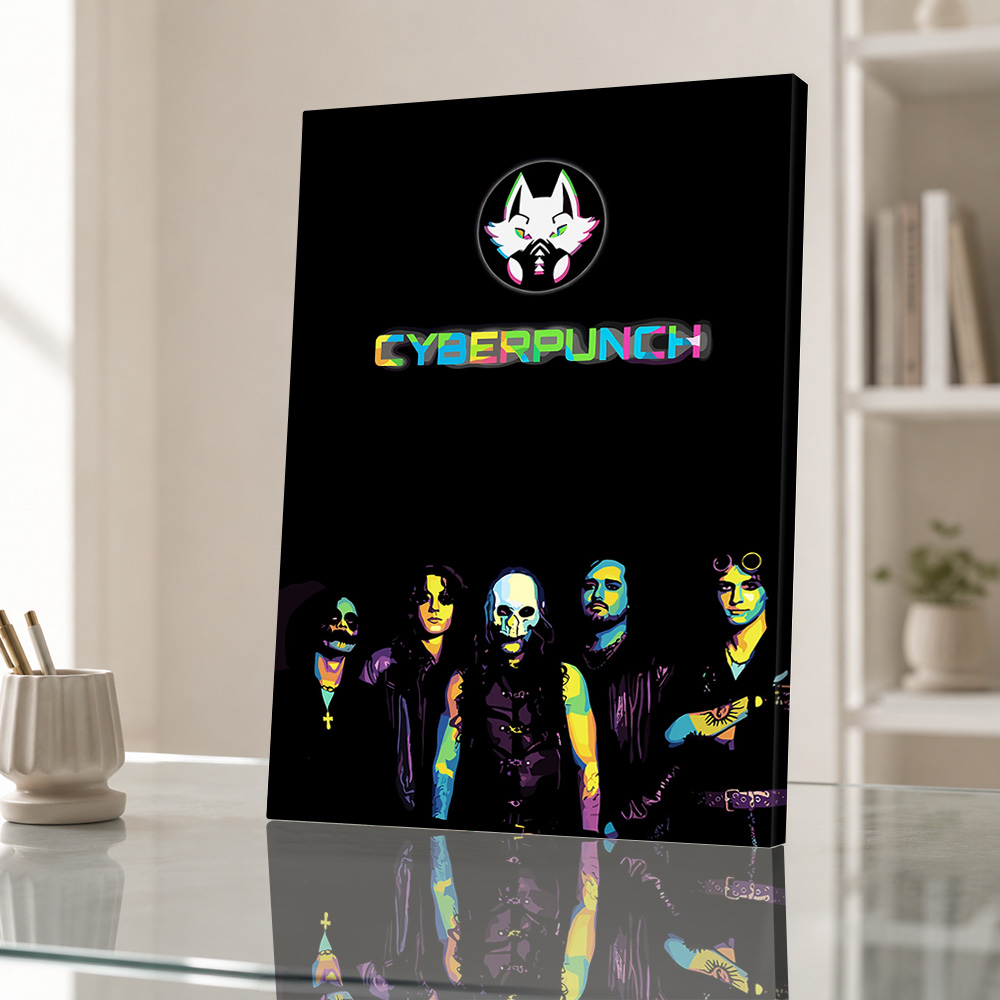 Siberpunk Kanvas Baskı Poster  - Office Technologies incelemesi ve fiyatı